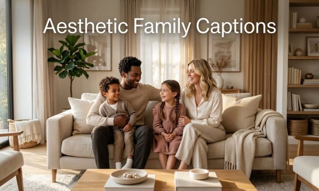Aesthetic Family Captions