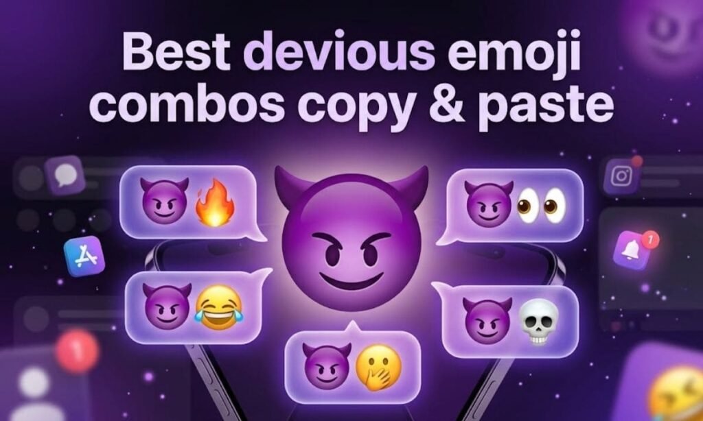 Best devious emoji combos copy & paste