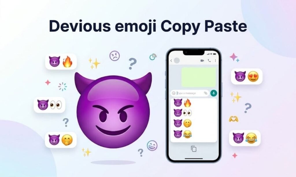 Devious emoji Copy Paste