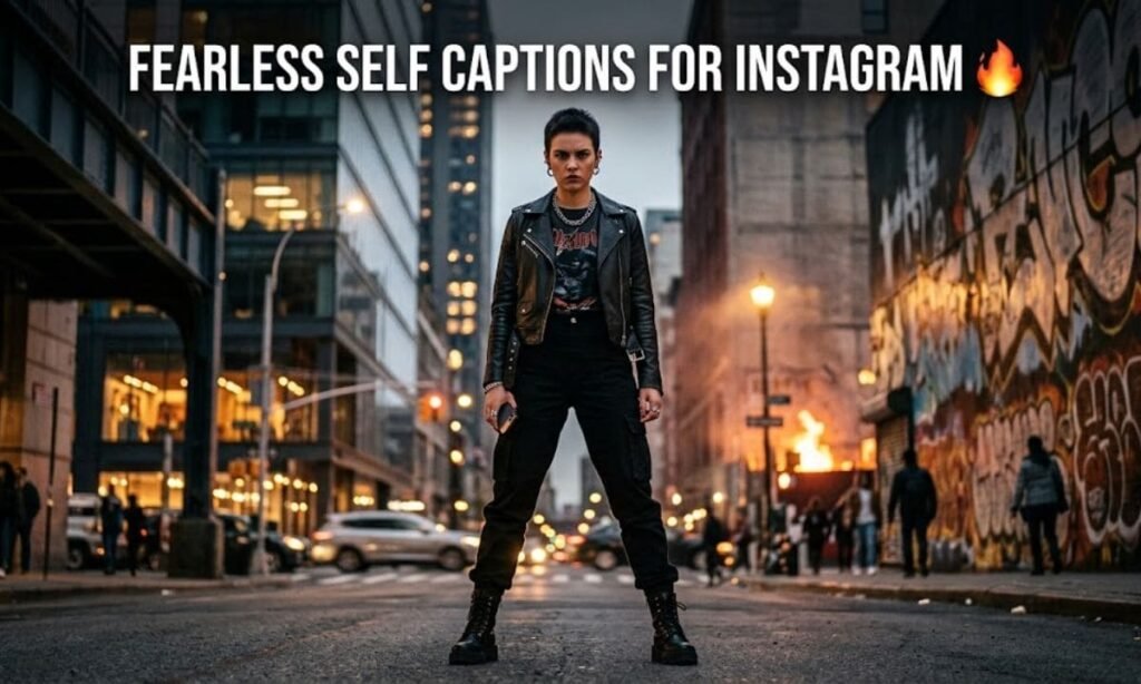 Fearless Self Captions for Instagram