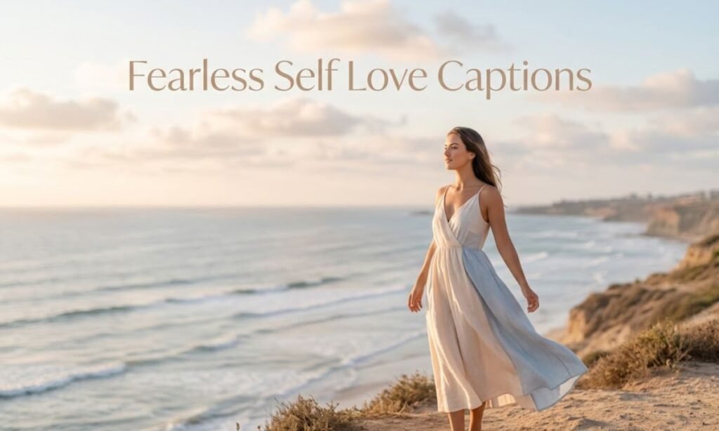 Fearless Self Love Captions