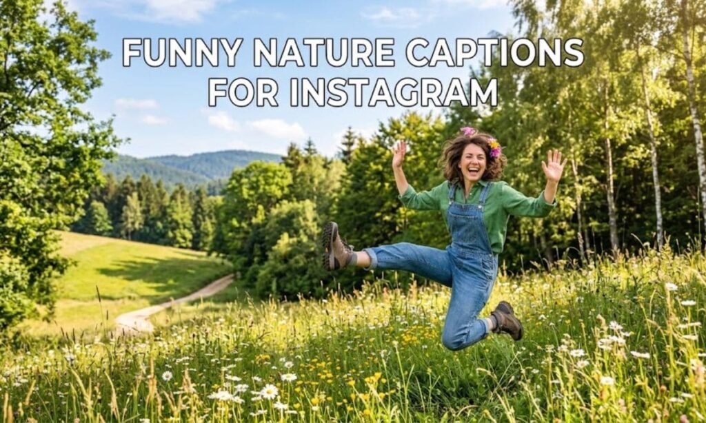 Funny Nature Captions for Instagram