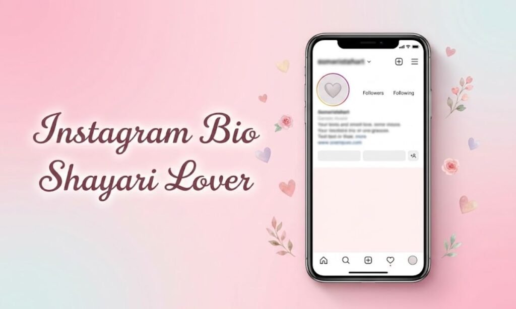 Instagram Bio Shayari Lover