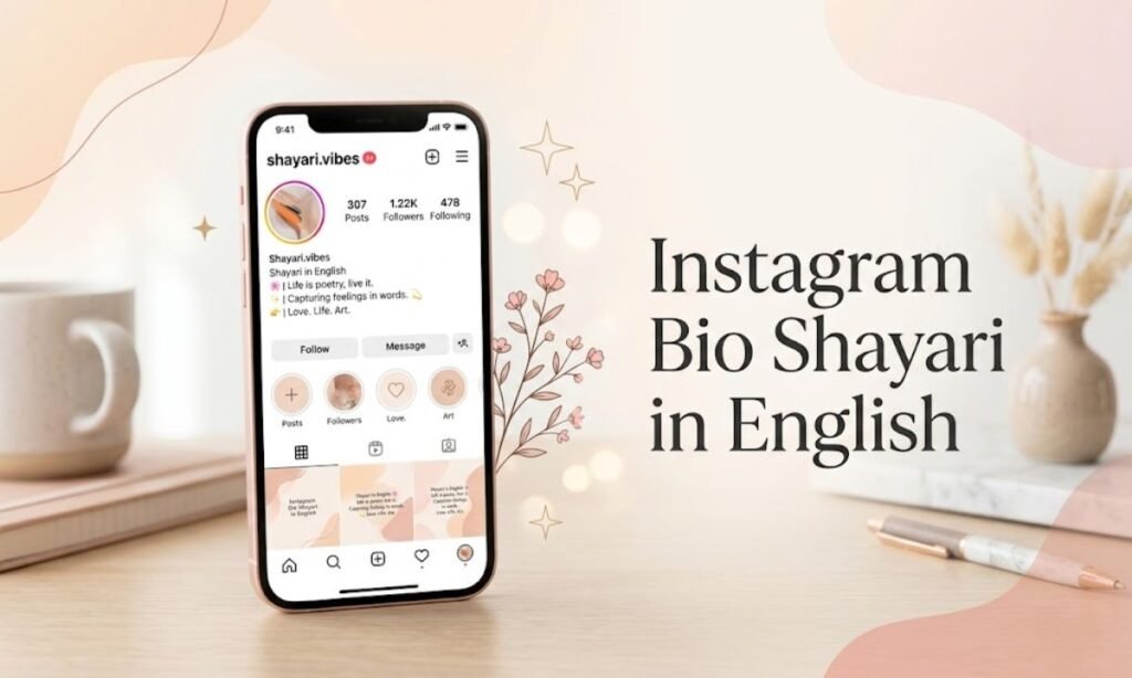 Instagram Bio Shayari in English
