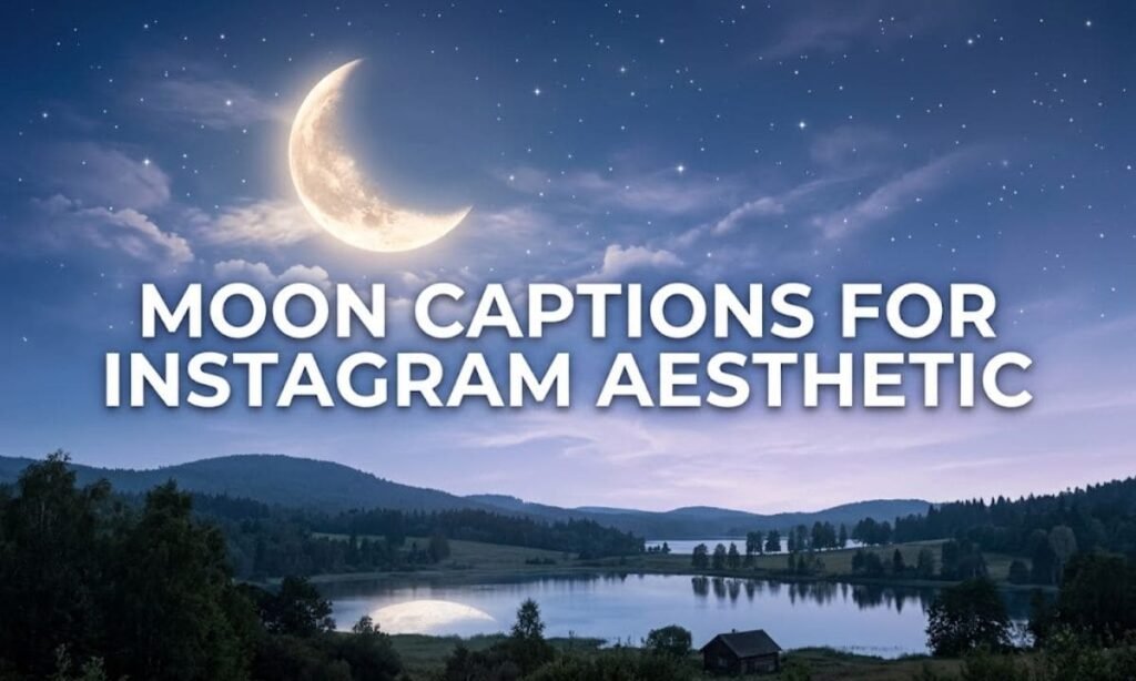 Moon Captions for Instagram Aesthetic