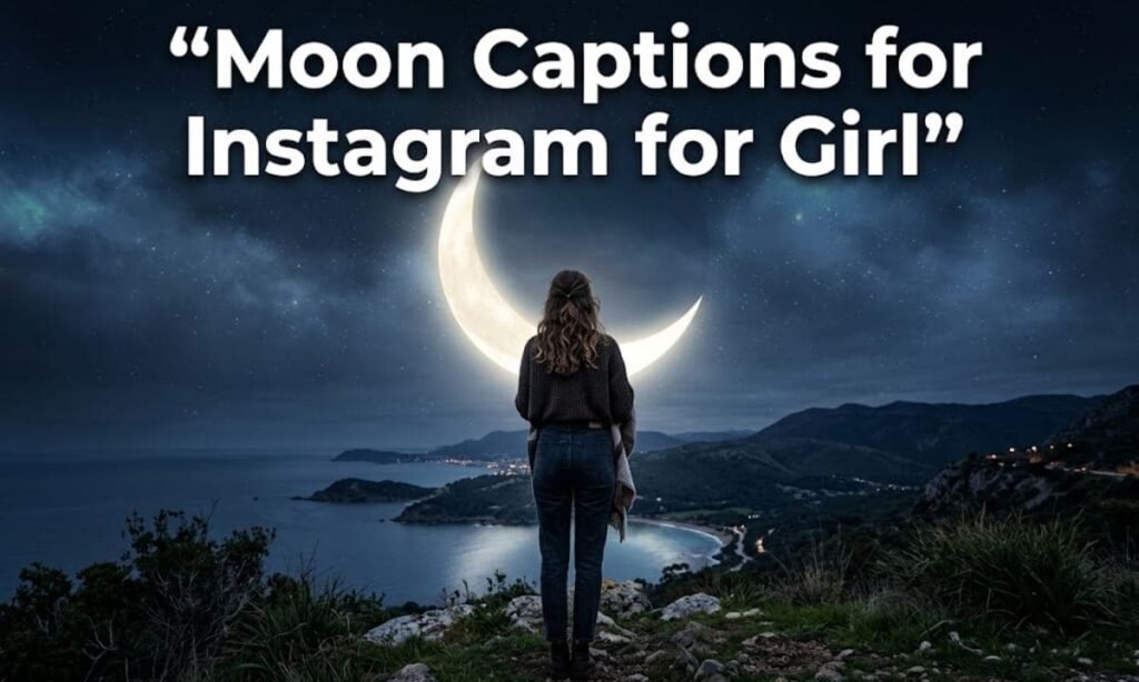 Moon Captions for Instagram for Girl
