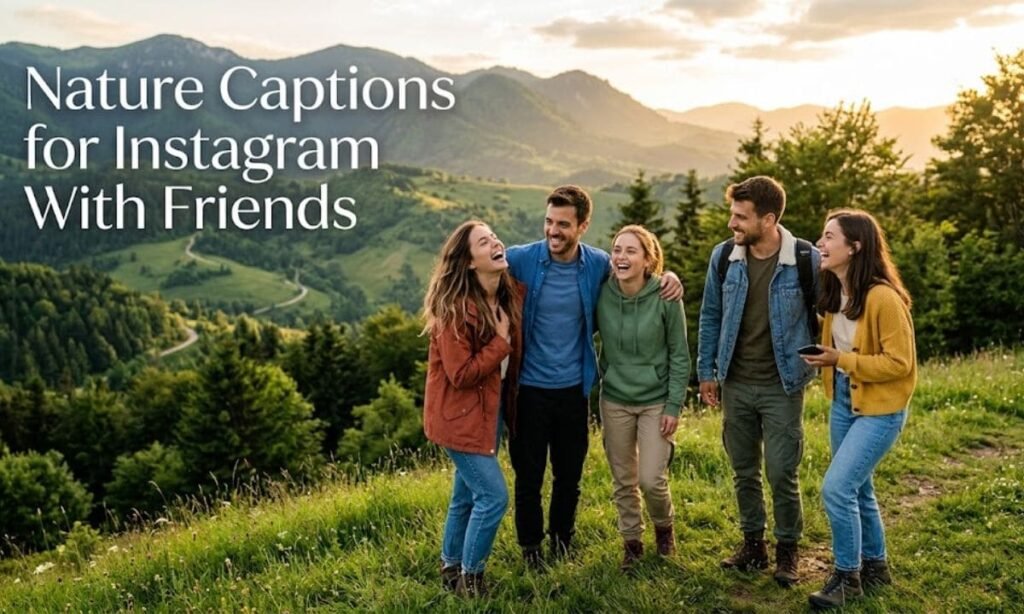Nature Captions for Instagram With Friends