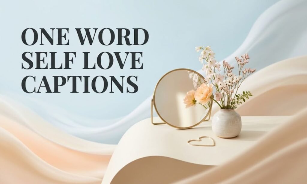 One Word Self Love Captions