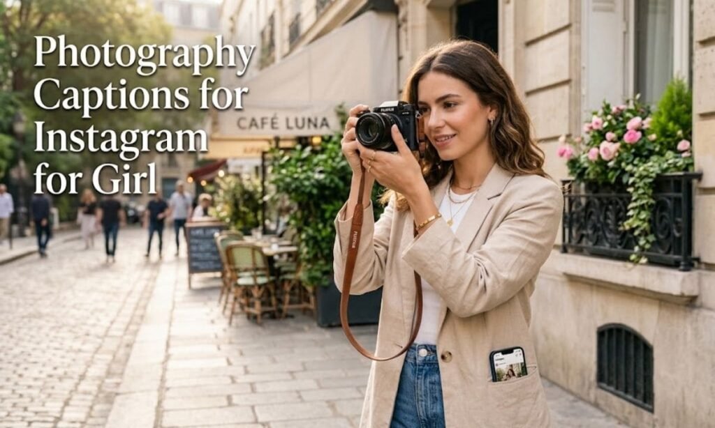 Photography Captions for Instagram for Girl