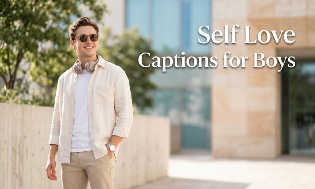 Self Love Captions for Boys