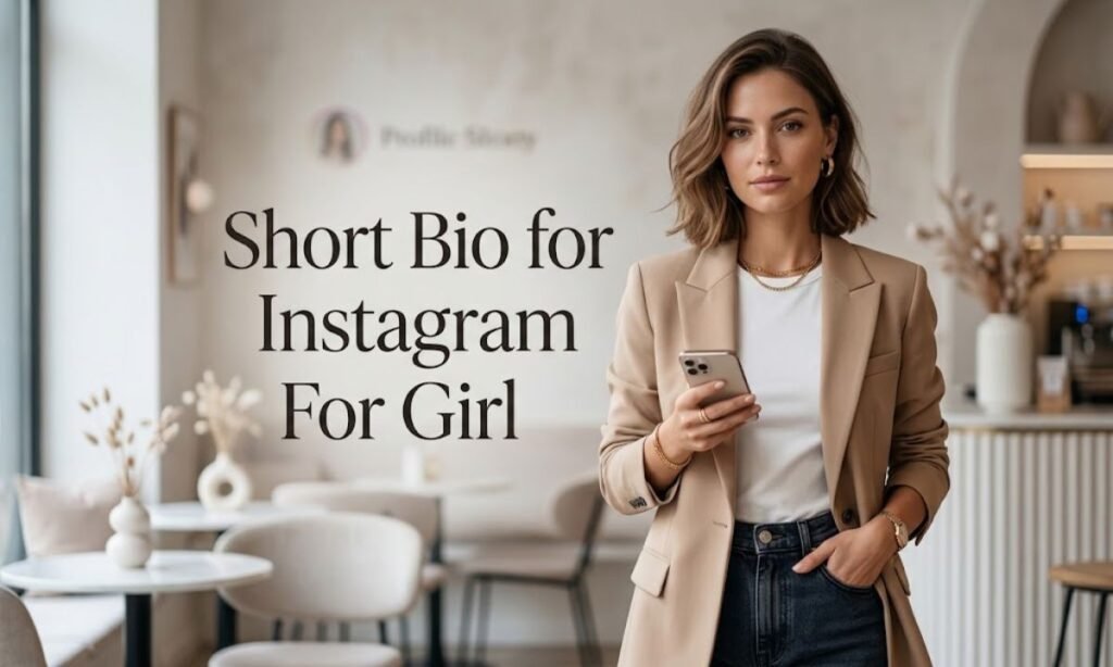 Short Bio for Instagram For Girl