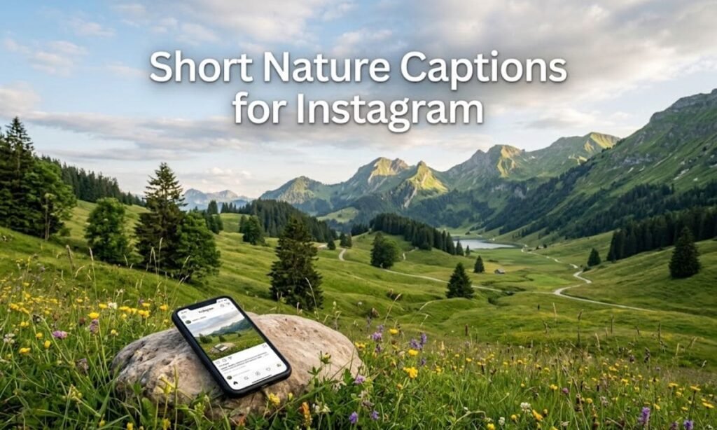 Short Nature Captions for Instagram