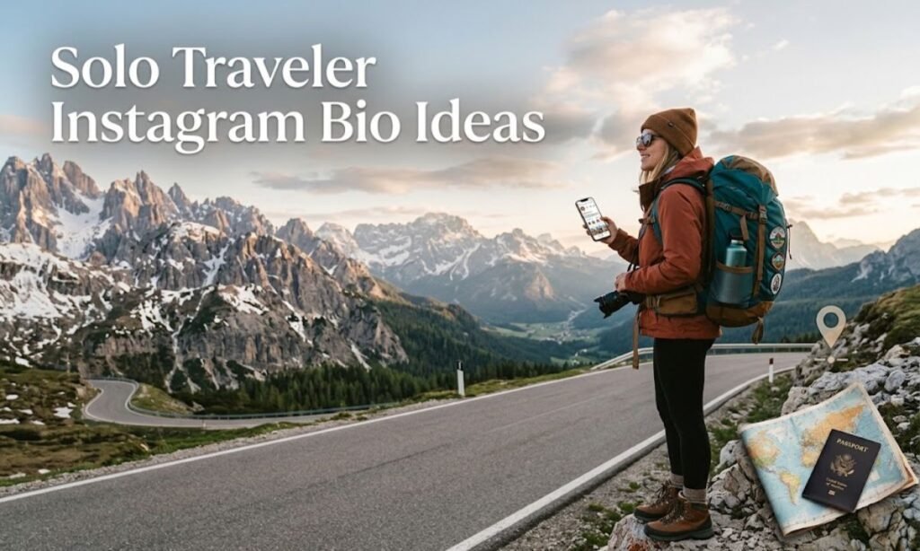 Solo Traveler Instagram Bio Ideas