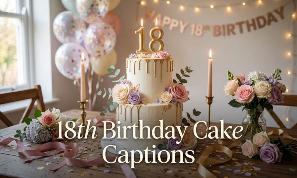 18th Birthday Cake Captions