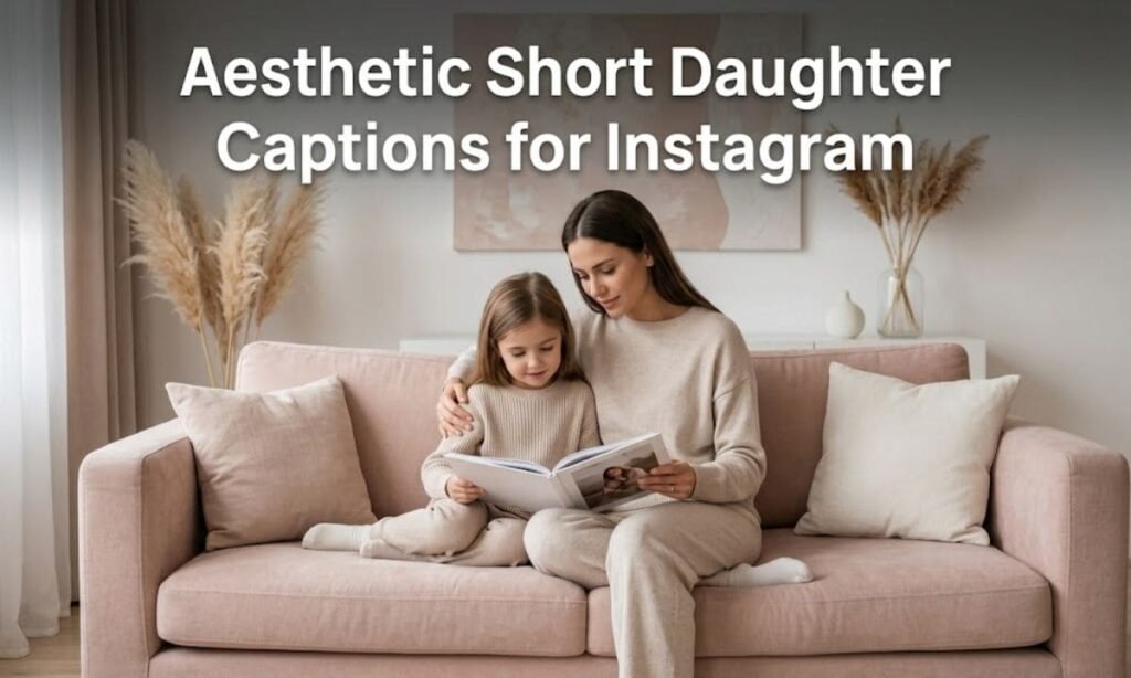 Aesthetic Short Daughter Captions for Instagram