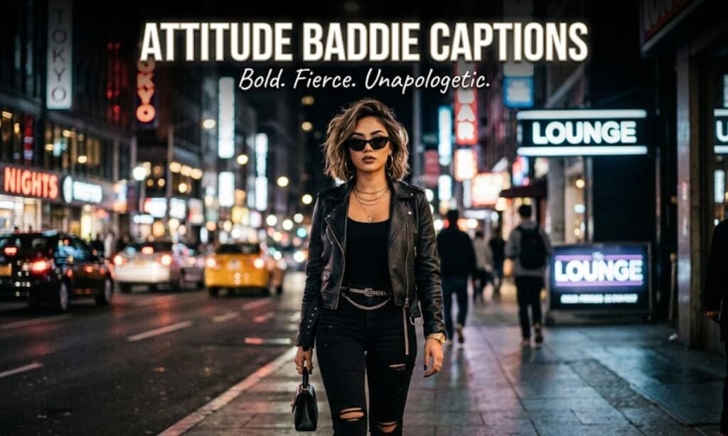 Attitude Baddie Captions