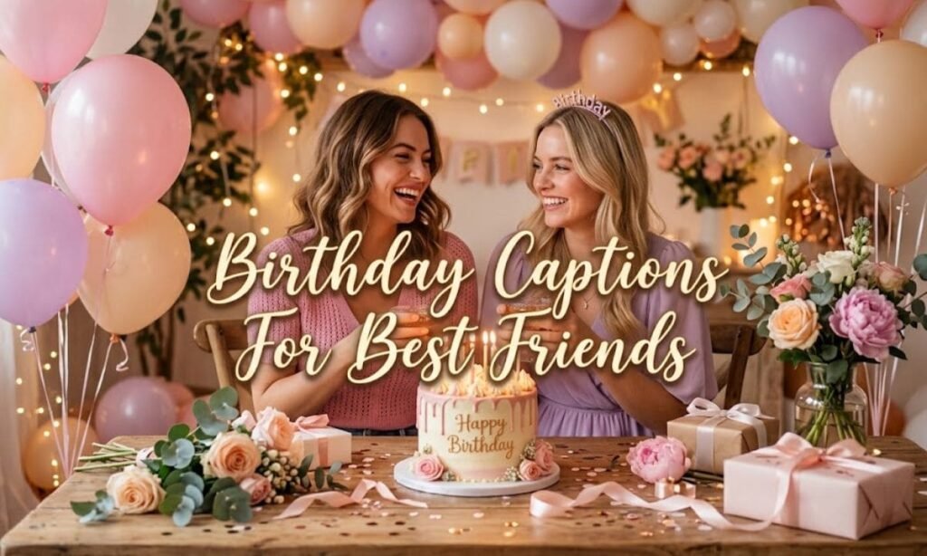 Birthday Captions For Best Friends