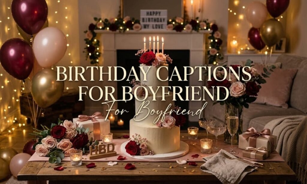 Birthday Captions For Boyfriend