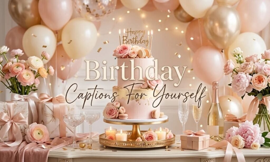 Birthday Captions For Yourself