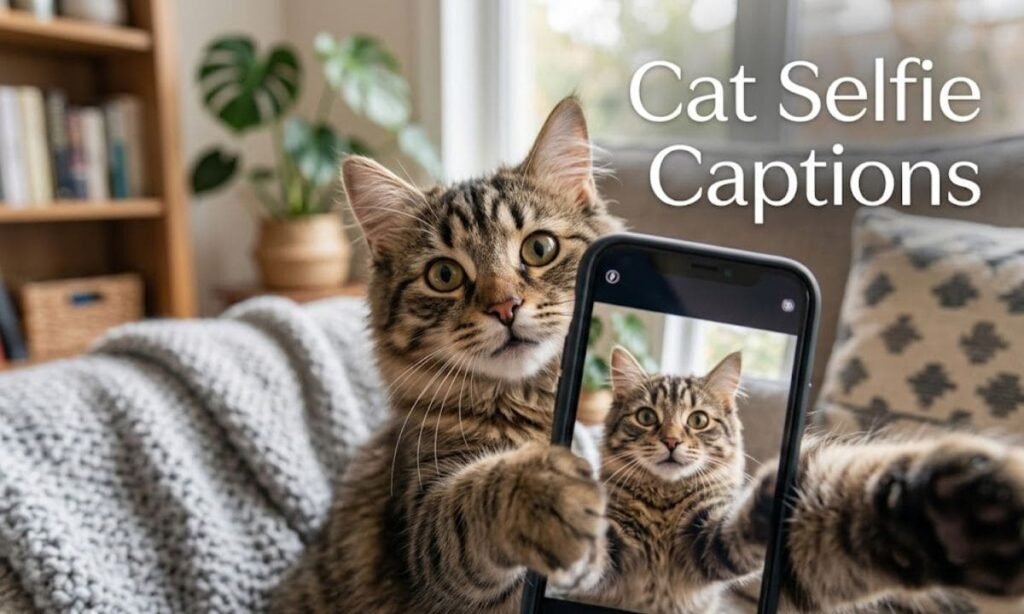 Cat Selfie Captions