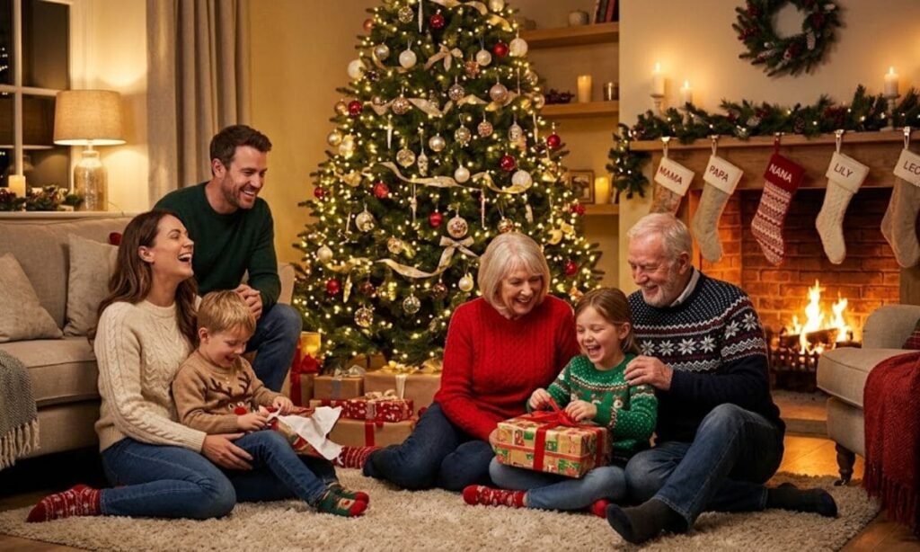 Christmas Family Captions