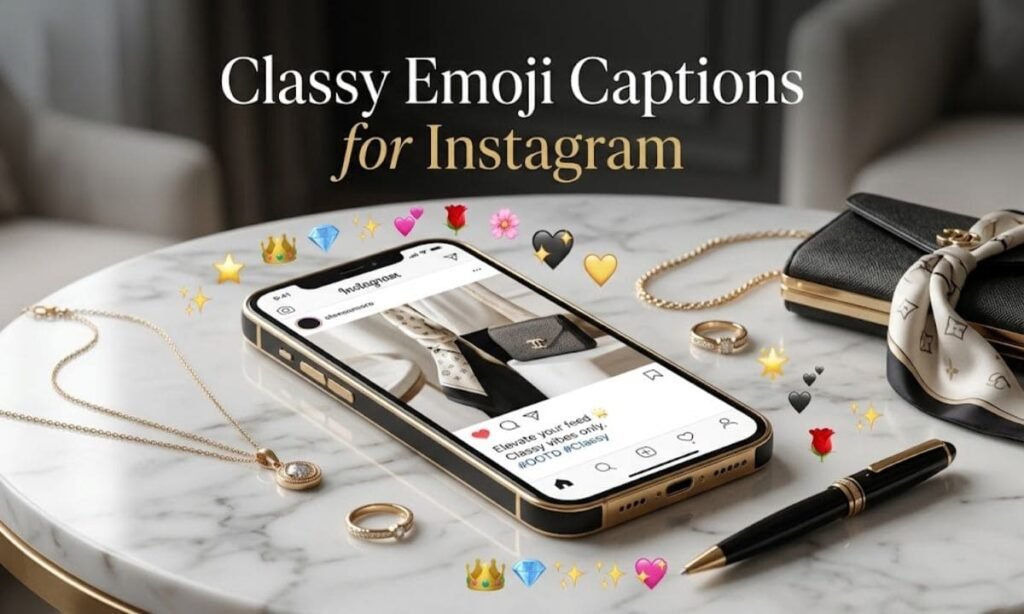 Classy Emoji Captions for Instagram