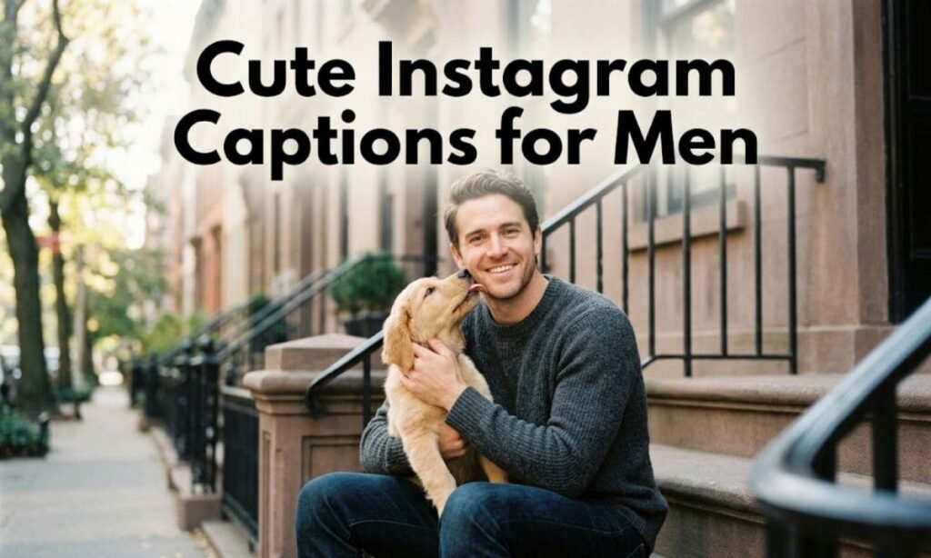 Cute Instagram Captions for Men