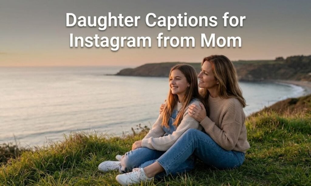 Daughter Captions for Instagram from Mom