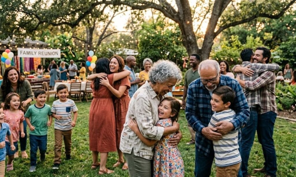 Family Reunion Captions
