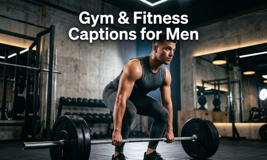 Gym & Fitness Captions for Men