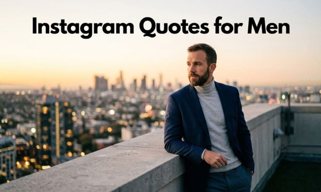 Instagram Quotes for Men