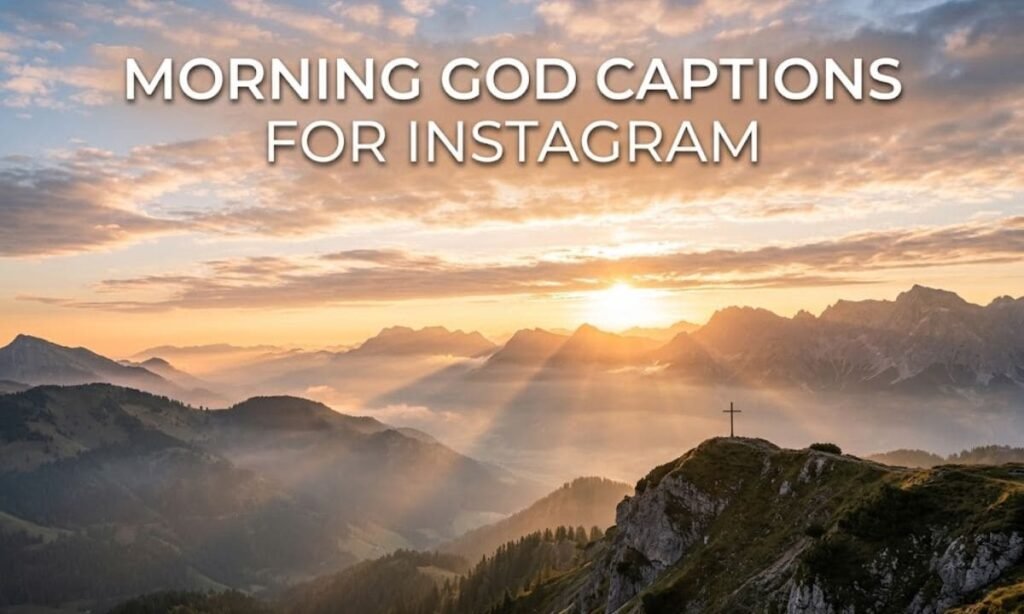 Morning God Captions for Instagram