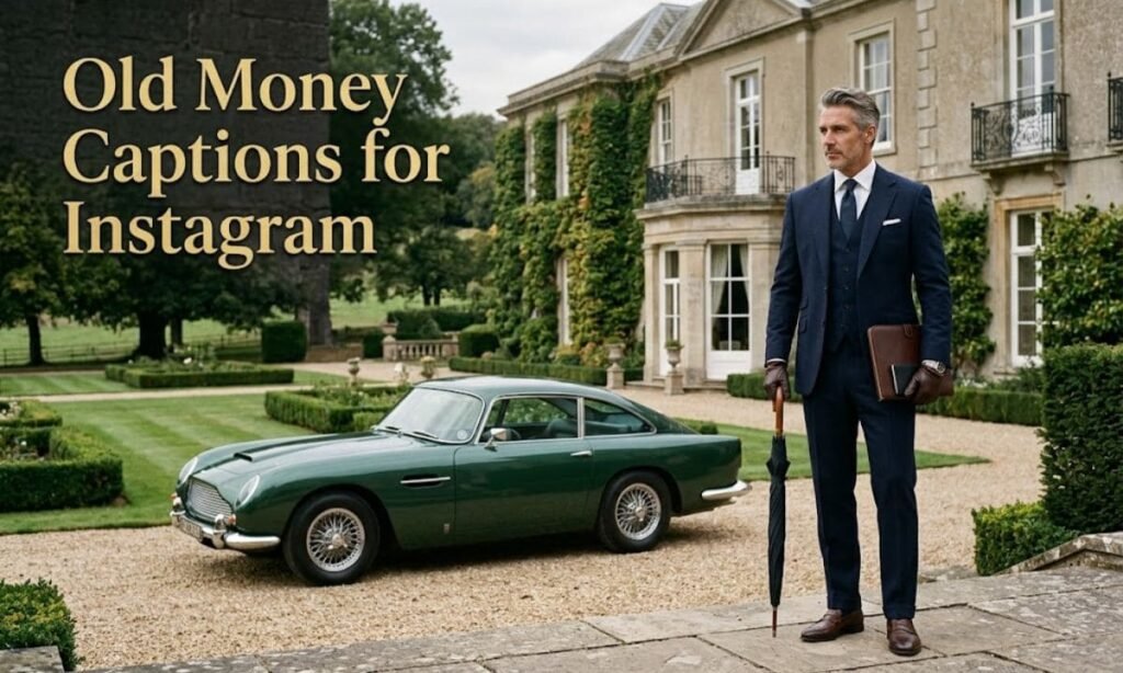 Old Money Captions for Instagram