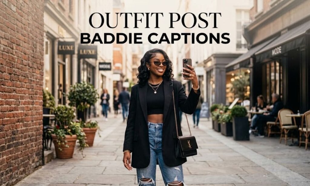 Outfit Post Baddie Captions