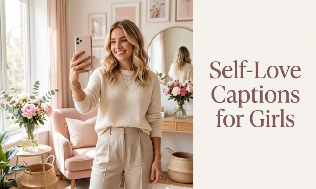 Self-Love Captions for Girls