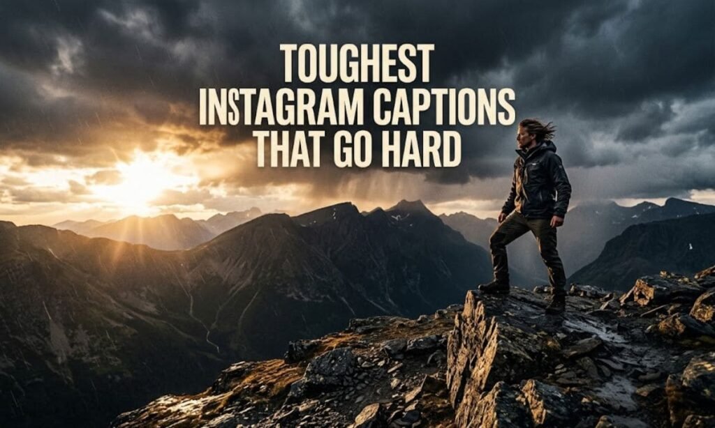 Toughest Instagram Captions That Go Hard