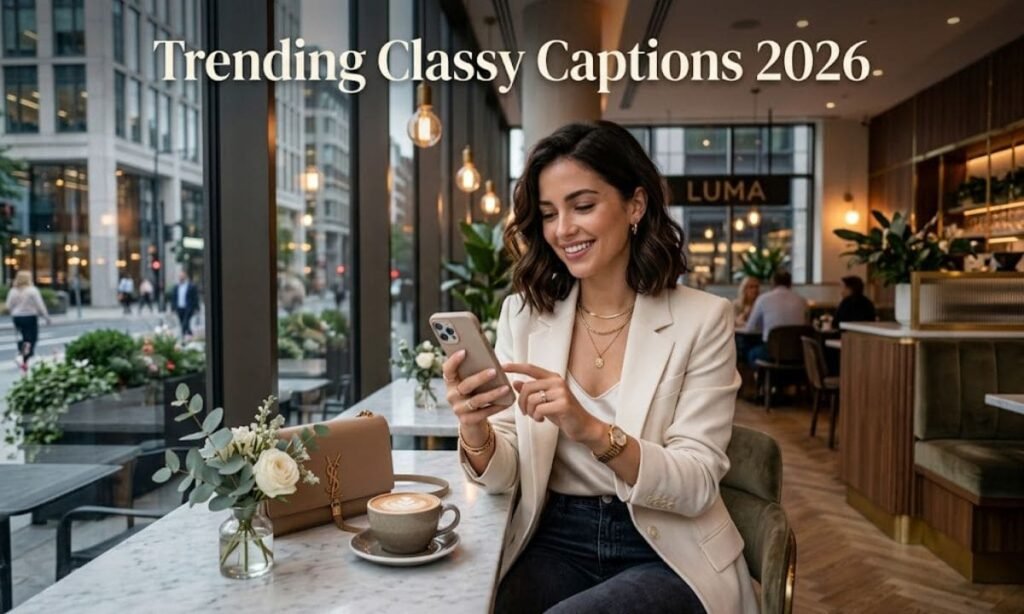 Trending Classy Captions 2026