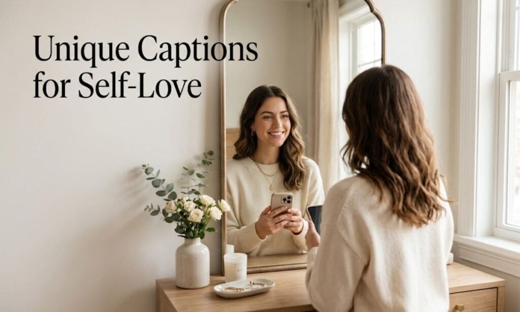 Unique Captions for Self-Love