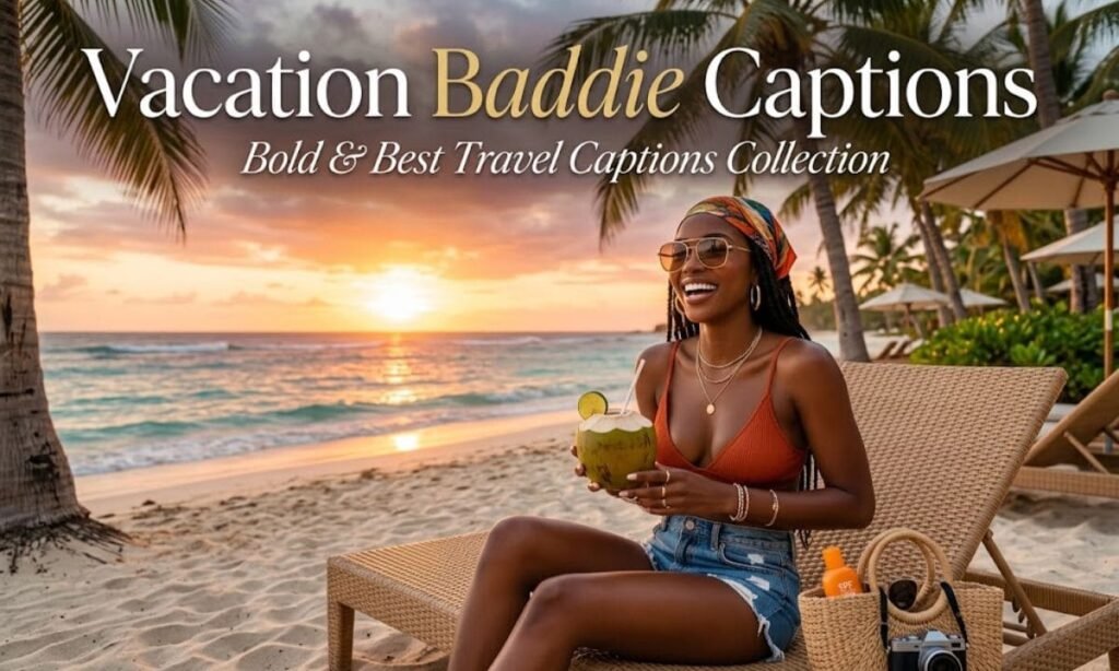 Vacation Baddie Captions