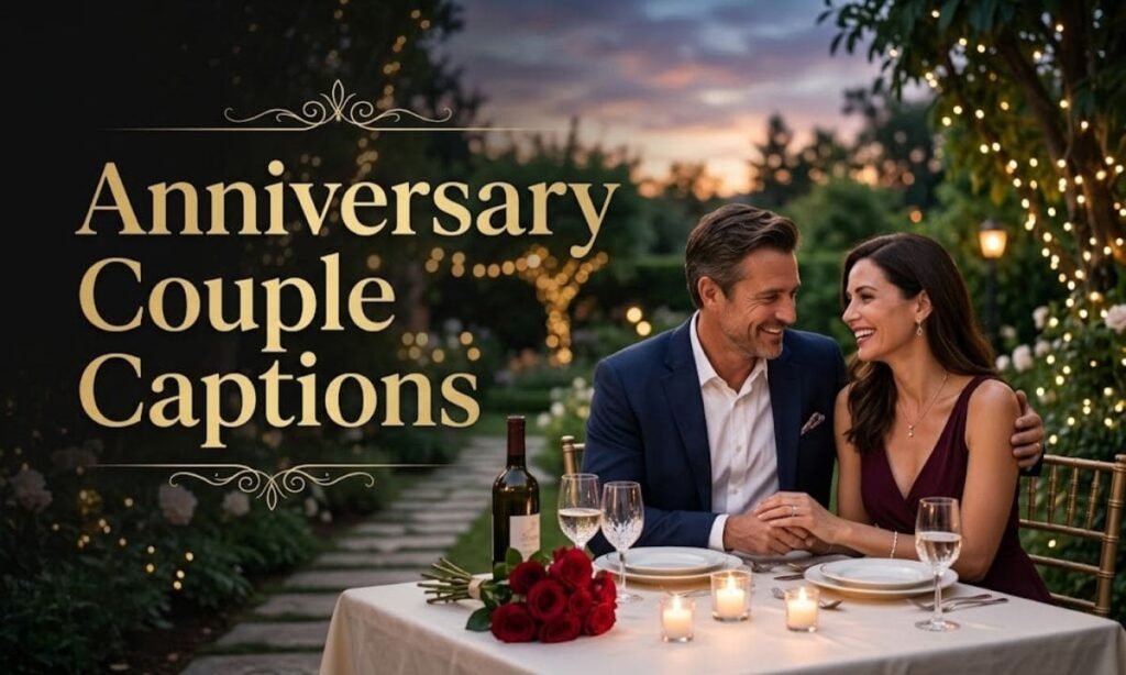 Anniversary Couple Captions