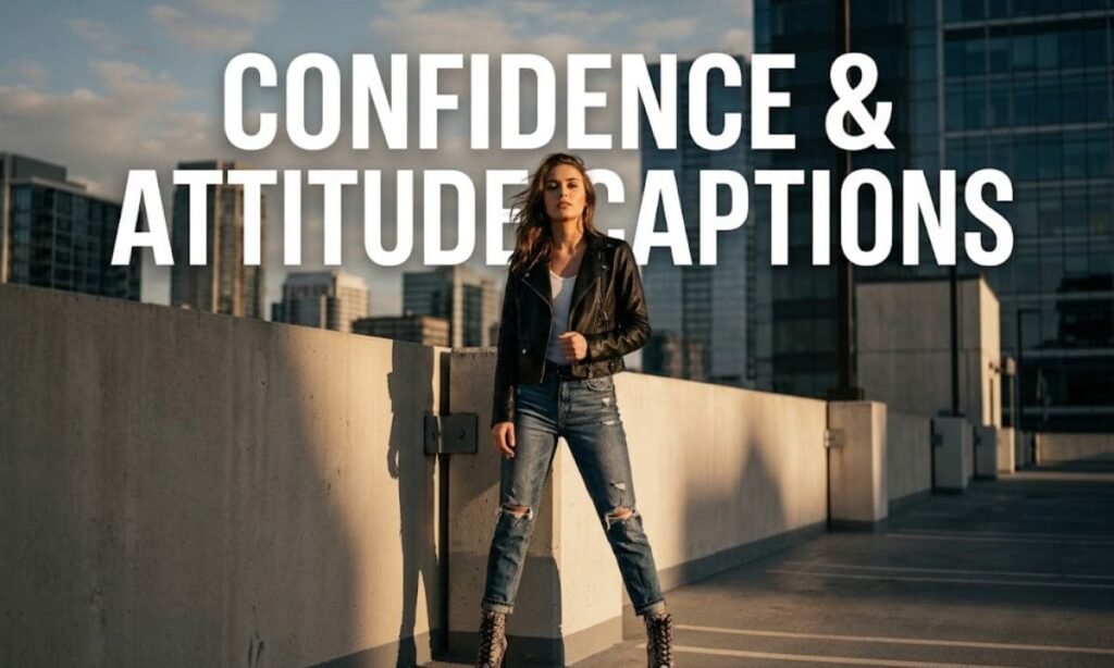 Confidence & Attitude Captions