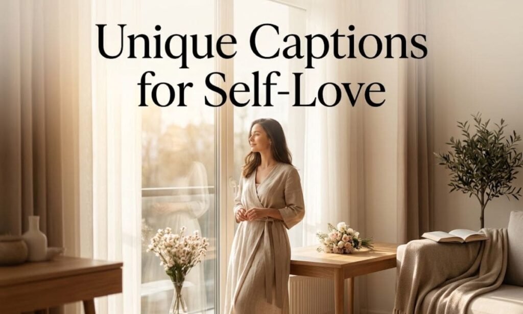 Unique Captions for Self-Love