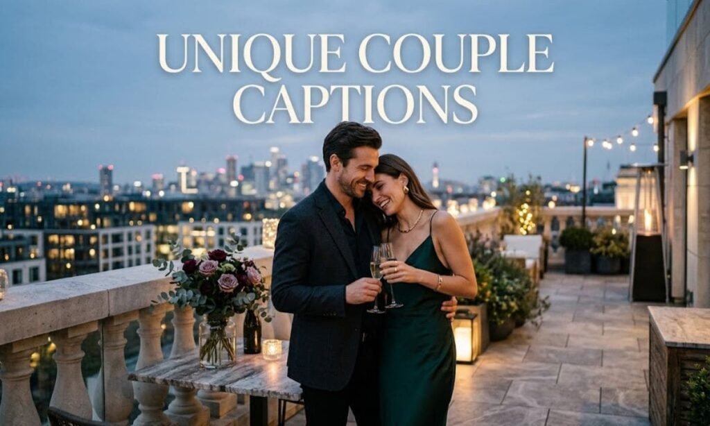 Unique Couple Captions